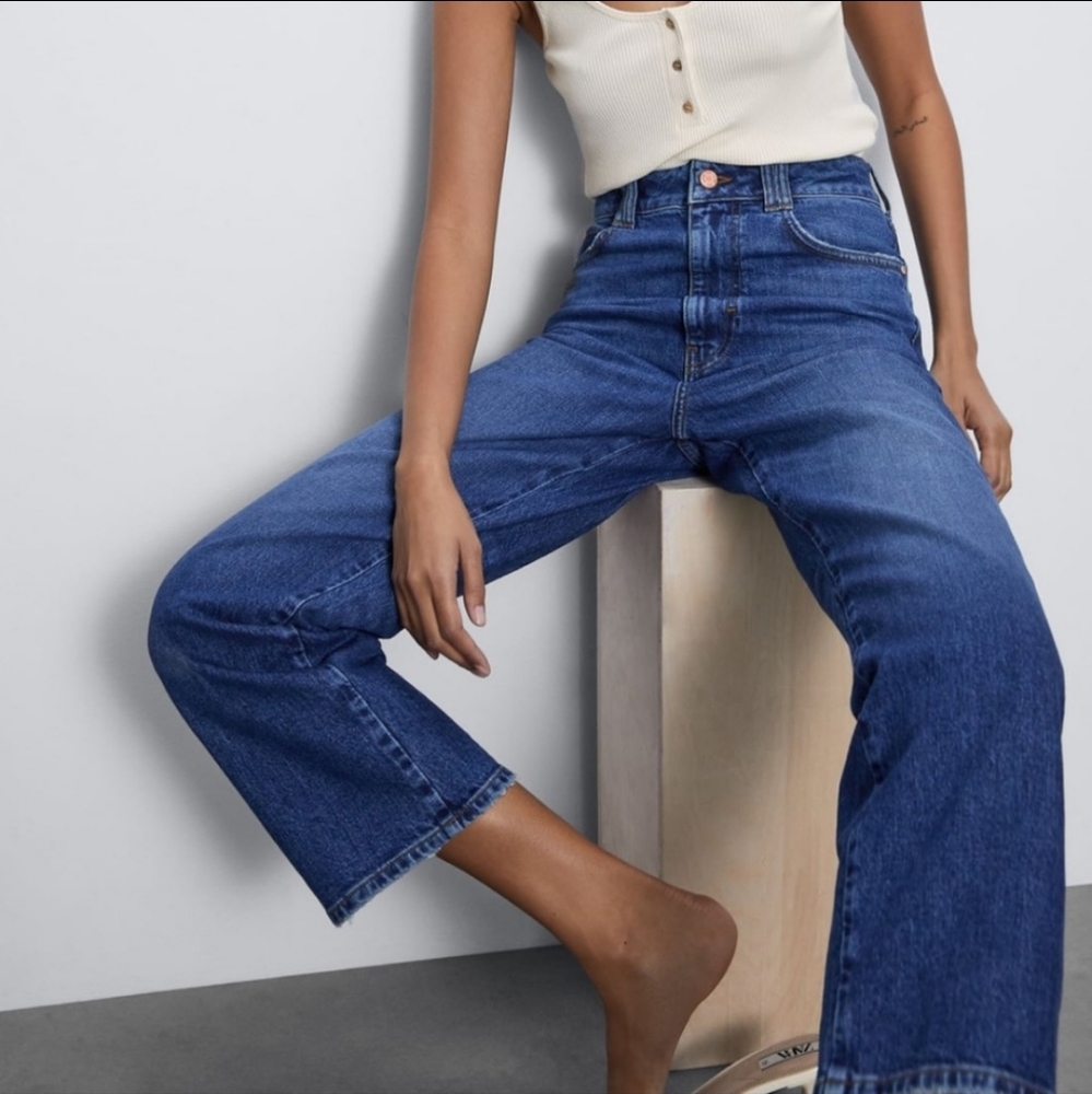 NWT Zara Vintage Slim Jeans